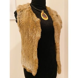 Rabbit Fur Vest